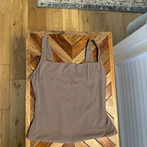 SKIMS Square Neck Fits Everybody Bodysuit turned into Tank Top